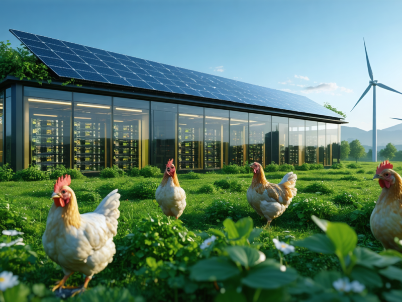Data Center Green : Quand les poulets deviennent les alliés inattendus de Yahoo