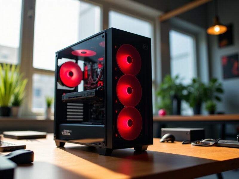 Test complet du boîtier Dark Fleet DF-85 d&rsquo;Antec chez Pc Inpact : design et performance à l&rsquo;épreuve