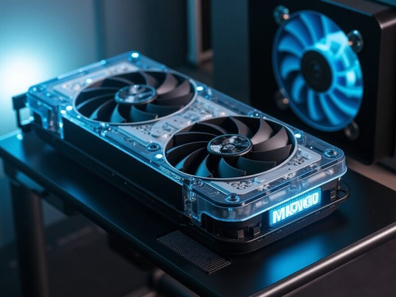 MCW80 : Système de refroidissement eau-air innovant pour GeForce GTX 480 et GTX 470