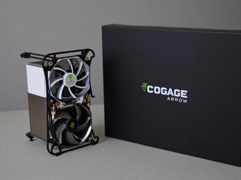 Refroidisseur Cogage Arrow : Le légendaire NH-D14 de Noctua face à une nouvelle menace ?