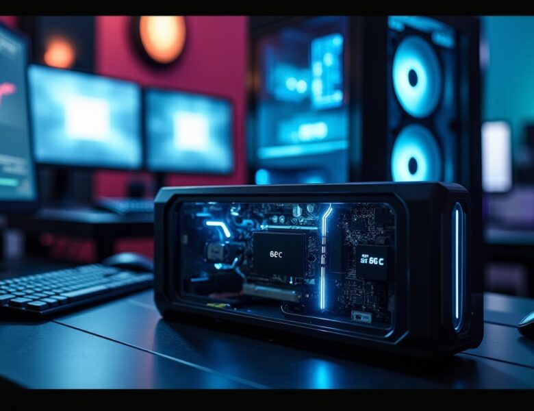 La GeForce RTX 5070 Ti : températures ambiantes à 68 °C, un pic impressionnant proche de 107 °C