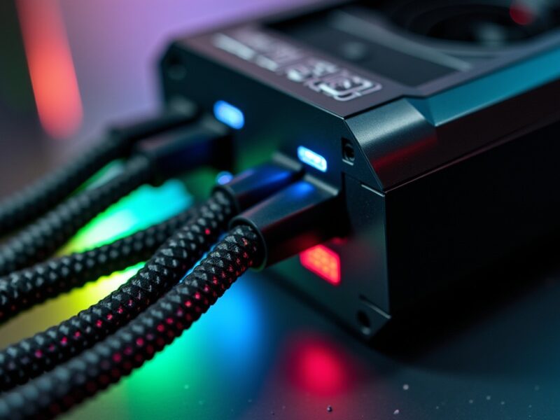 GeForce RTX 5090 : un adaptateur innovant offre 800 W d&rsquo;alimentation sans passer par la carte mère BTF