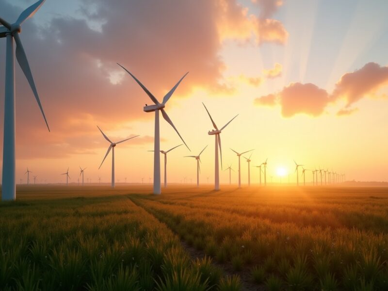 Google s&rsquo;engage dans l&rsquo;achat et la revente d&rsquo;énergie éolienne pour un futur durable