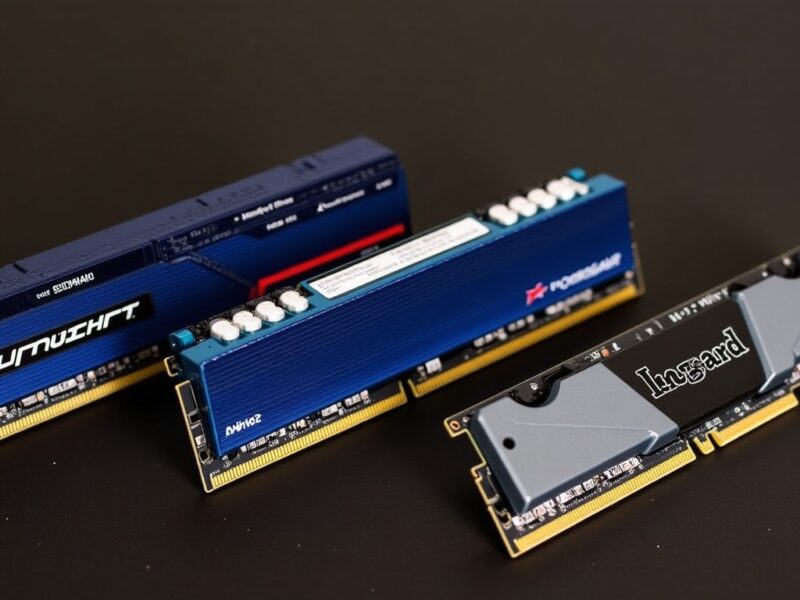 Comparatif des performances : Xigmatek Midgard W Pure BE, Akasa Venom et Corsair DDR3-1333 XMS3