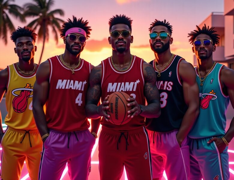 GTA 6 débarque à la NBA : le Miami Heat adopte le style emblématique de Vice City