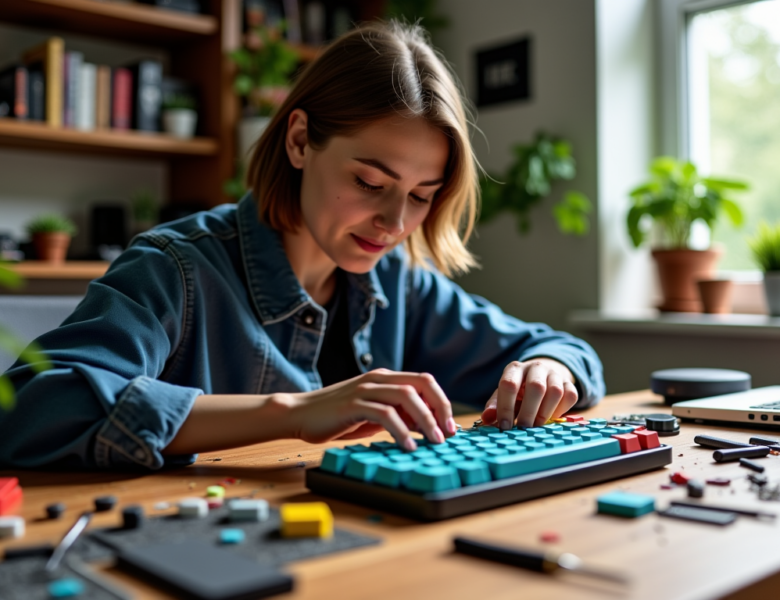 Assembler son clavier mécanique compact avec claviercompact.com : méthode en 6 étapes